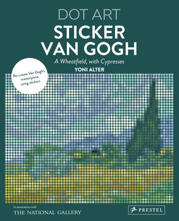 Dot Art Sticker Van Gogh