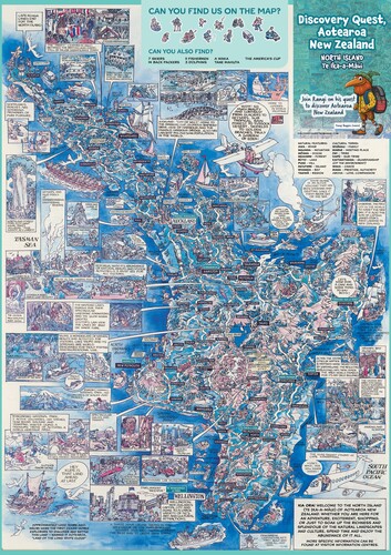 Discovery Quest Aotearoa New Zealand North Island Te Ika a Maui