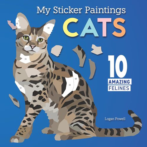 My Sticker Paintings Cats