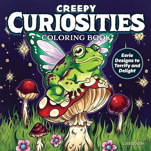Creepy Curiosities Coloring Book