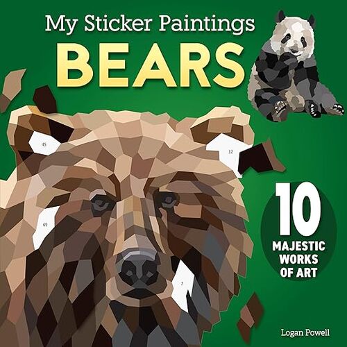 My Sticker Paintings: Bears