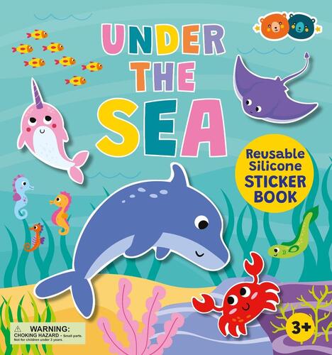 Silicone Sticker Book - Under the Sea