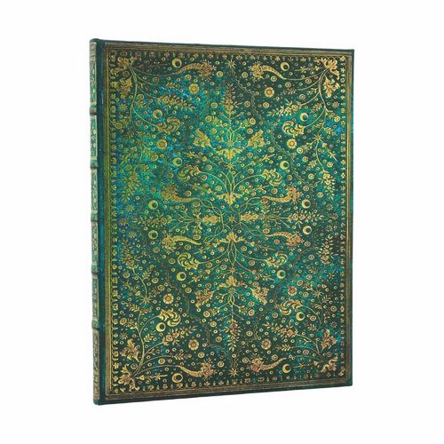 Emerald Flower Ultra Lined Journal