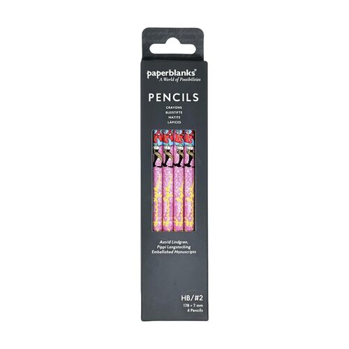 Astrid Lindgren Pippi Longstocking Pencil 4 Pack