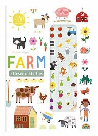 Farm Stretchy Sticker Book