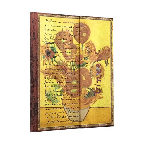 Van Gogh Sunflowers Ultra Unlined Journal