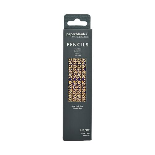 New York Rose 4 Pack Pencils