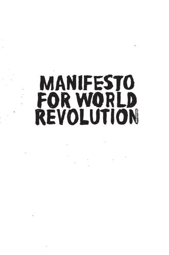 Manifesto For World Revolution