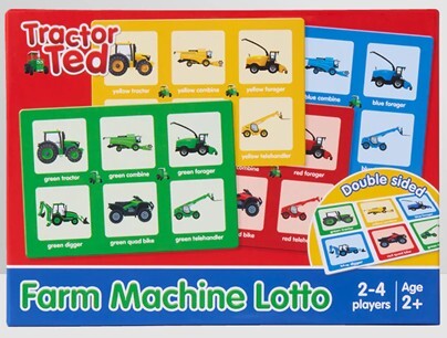 Tractor Ted Farm Machine Lotto