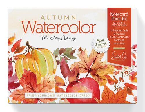 Watercolor the Easy Way Paint Your Own Watercolor Cards Autumn