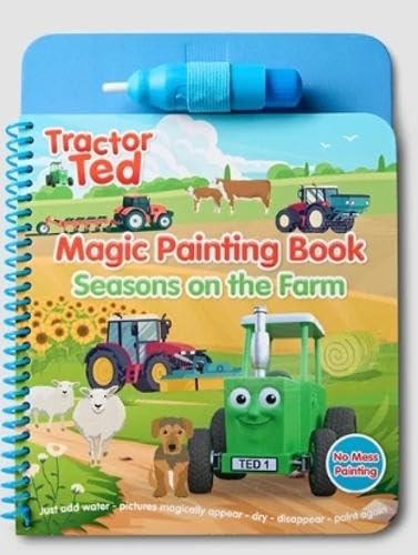 Tractor Ted Seasons Magic Painting Book