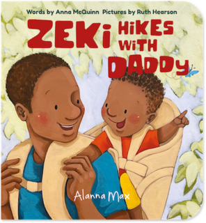 Zeki Hikes With Daddy
