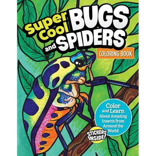 Super Cool Bugs and Spiders Coloring Book