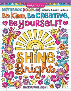 Notebook Doodles Be Kind Be Creative Be Yourself