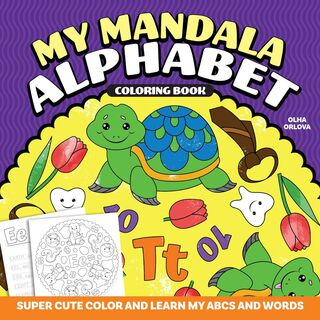 My Mandala Alphabet Coloring Book