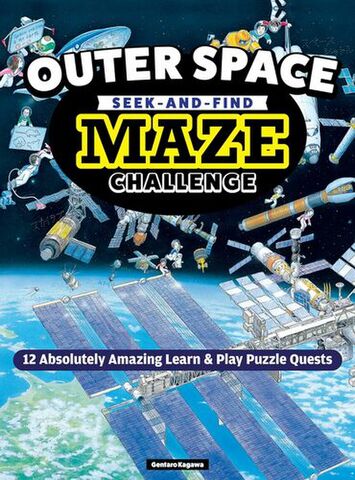 Outer Space Seek and Find Maze Challenge