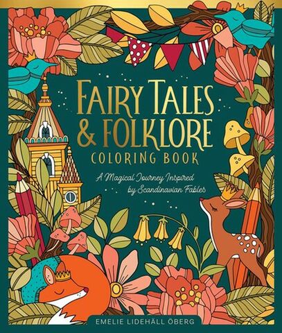 Fairy Tales and Folklore Coloring Book