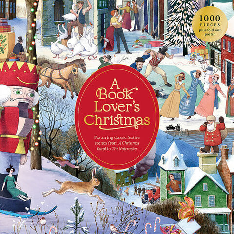 A Book Lovers Christmas puzzle