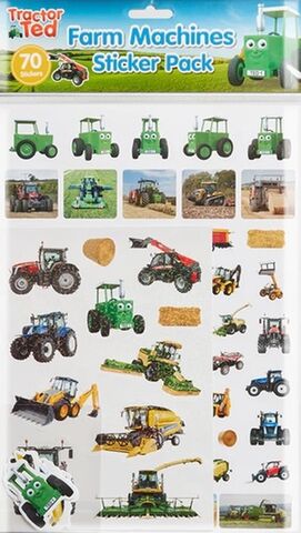 Tractor Ted: Farm Machine Sticker Pack