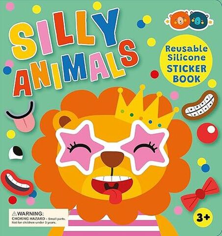 Silicone Sticker Book - Silly Animals