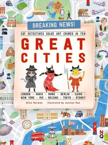 Cat Detectives Solve Art Crimes in 10 Great Cities