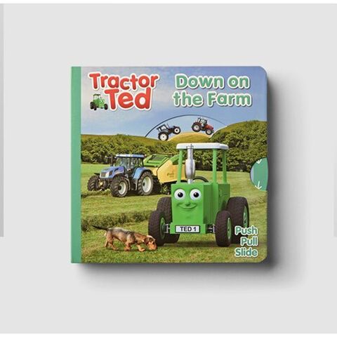 Tractor Ted Down On The Farm Push Pull Slide