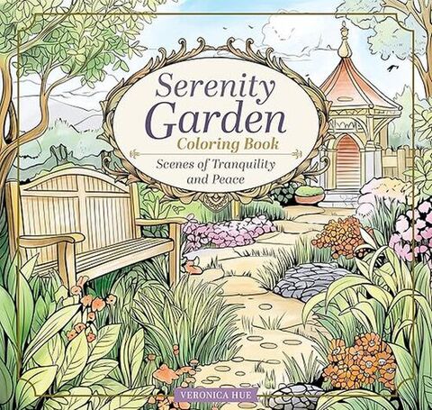 Serenity Garden Coloring Book