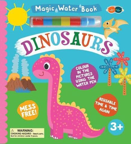 Dinosaurs Magic Water Book