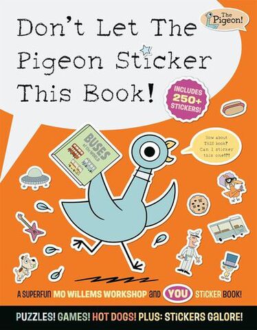 Dont Let the Pigeon Sticker This Book