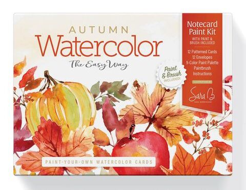 Watercolor the Easy Way Paint Your Own Watercolor Cards Autumn