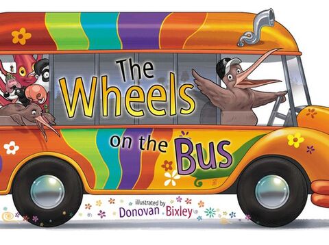 The Wheels on the Bus - Board Book