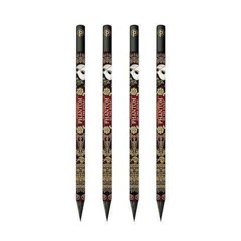 Masked Melody 4 Pack Pencils