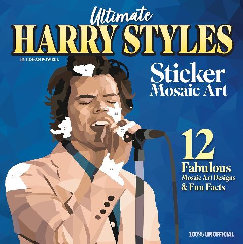 Ultimate Harry Styles Sticker Mosaic Art Book