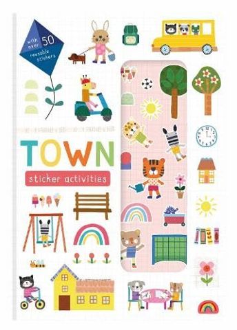Town Stretchy Sticker Book